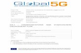 D4.1 - COMMUNICATIONS AND STAKEHOLDERS ENGAGEMENT …global5g.5g-ppp.eu/sites/default/files/D4.1_Communication, Stakehol… · Date 27.06.2019 (re-submission following Interim Review)