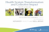 Health System Transformation and Collective Impactblueprintforhealth.vermont.gov/sites/bfh/files/... · Bridging for Health: Improving Community Health Through Innovations in Financing.