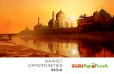 MARKET OPPURTUNITIES INDIA · 2017. 5. 16. · –Forbes Agri Business • India's economy became the world's fastest growing major economy in the last quarter of 2014, surpassing