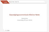 Opvolgingscommissie Kleine Nete...2015/06/29  · 19 KLEINE NETE 2- Rapportering aan Vlaamse Regering Beslissing Vlaamse Regering 3 april 2015 (VR 2015 0304 DOC.0347/1) Kennisname