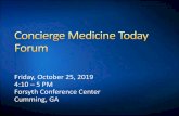 Forsyth Conference Center Cumming, GA · 2019. 11. 4. · Navy medicine White House Mayo Clinic Concierge Care. SERVICE. Service TRUST. Service Trust ACCESS. Service Trust Access