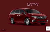 Odyssey · 2019. 10. 24. · EXTÉRIEUR/ALLURE Moderne et multitâche. L’Odyssey 2020 est l’accessoire parfait pour toute famille. Sa conception sophistiquée comprend d’étonnantes