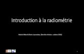 Introduction à la radiométriewcours.gel.ulaval.ca/2017/a/GIF4100/default/5notes/... · Adapté à l’infographie Ne repose pas sur des bases physiques rigoureuses exposant u: rugosité