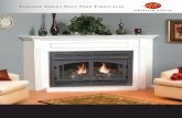 Lincoln Series Vent-Free Fireplaces...• Bedroom-Rated Models Available (See Lincoln 24 on page 2; Lincoln 26 on page 3) • Made in the U.S.A. Mantels Surround your Lincoln fireplace