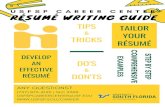 Resume Writing Guide Final · 2020. 5. 20. · Resume Writing Guide Final Author: Career Center Keywords: DADd4T7ek8E,BAB1iEk7bHE Created Date: 3/23/2020 1:27:44 AM ...