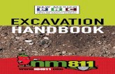 EXCAVATION HANDBOOK€¦ · Excavation is a regulated activity in New Mexico. The Public Regulation Commission, Pipeline Safety Bureau (PSB) has statutory authority to administer