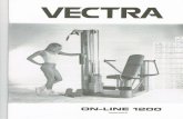 vectraparts.com … · 18. Place the rubber weight stack bumper and guide rods on the weight stack support. 19. CAREFULLY add the weight plates, one ata time. Use 10 lb. plates first-