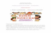 „Dzień dziecka” Dzień 1 ( poniedziałek) – „ Nasze prawa i ...przedszkole.zspmakoszyce.pl/PDF/Dzien_dziecka_gr3.pdfPraca z KP4.29a – dopasowywanie treści przeczytanej