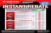 INSTANT REBATE $400 - Canon ... Connect Station CS100 EOS Rebel SL1 EF-S 18–55mm IS STM Lens Kit White EF-S 55–250mm f/4–5.6 IS STM EOS Rebel SL1 EF-S 18–55mm IS STM Lens Kit