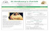 St Anthony’s ParishSt Anthony’s ParishSt Anthony’s ParishSt …stanthonysparish.net/weeklybulletin/20110508.pdf · 2015. 12. 26. · event, visit 2011 Knox Public LectureWednesday