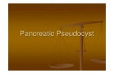 Pancreatic Pseudocyst...Pancreatic Pseudocyst - Etiology
