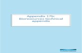Appendix 17b: Bioresources technical appendix · 2020. 7. 14. · 1. Bioresource Technical Appendix 1.1. Introduction The appendix has been created as an appendix to the Bio resource