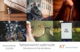 Kuntamarkkinat Työhyvinvoinnin uudet tuulet 13.9.2018 Niilo ...Työhyvinvoinnin uudet tuulet Niilo Hakonen & Taija Hämäläinen Kuntamarkkinat 13.9.2018 Ei tullut takkia, ei liiviä,