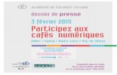 Concertation nationale sur le numérique pour l’éducation ... · PDF file • Le Puy-en-Velay • et Clermont-Ferrand. ... logiciel Evalinéa (exerciseur web et tablette); tablettes