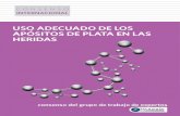USO ADECUADO DE LOS APÓSITOS DE PLATA EN LAS HERIDASulcerasmadrid.es/_movil/download_file/view/104/389.pdf · 2020. 8. 11. · LA HISTORIA DE LA PLATA La plata, un antimicrobiano