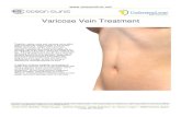 Varicose Vein Treatment · 2017. 4. 11. · Varicose Vein Treatment Together, spider veins and varicose veins affect approximately 80 million people in the United States each year.