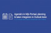 Agenda's in Mijn Portaal, planning & taken integreren in Outlook … Academie... · 2017. 10. 25. · Agenda's in Mijn Portaal, planning & taken integreren in Outlook leren 41)) Jamiexx