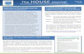 The HOUSE Journal Issue 15...they feel valued and they feel that they have permission to engage and take action and they both have an understanding and belief of the philosophy of