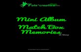 Minialbum Mini Album Match box Memories Match Box Memoriesblog.asi-italia.org/wp-content/uploads/2019/10/asi.pdf · 2019. 10. 4. · foto1 foto2 8. Bucare nello stesso punto delle