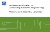 EP1200 Introduction to Computing Systems Engineering … · EP1200 Introduction to Computing Systems Engineering 11 Software tools – CPU emulator . Emulates the CPU (to be built…),