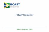 BCAST / GT Mid Air Collision -FDAP Seminar Miami oct 2016 · 2017. 3. 13. · Brazilian Commercial Aviation Safety Team • It is a subgroup of Brazilian Aviation Safety Team (BAST)
