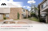 MULTI-FAMILY TOWNHOMES | HOUSTON, TX...OFFERING SUMMARY | 1518 WIRT RD, HOUSTON, TX 77055 | FOR SALE PRICE $1,450,000.00 LAND AREA.3210 Acres 13,983 SF Unrestricted commercial lot