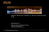 Open Source Used In Avril Voicemail - Cisco · PDF file

Open Source Used In Avril Voicemail 1.0 1