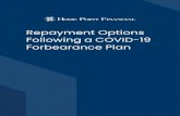 Repayment Options Following a COVID-19 Forbearance Plan · keeping your existing loan. How it works When you refinance, you replace your existing loan with a new loan with new terms.