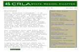 CRLA - College Reading & Learning Association · Web viewOfficial Newsletter of the Heartland CRLA Chapter: IA, MO, KS, OK, NE December 2016 Heartland President’s Note 2016 CRLA