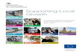 Supporting Local Growth - gov.uk...Supporting Local Growth: European Regional Development Fund Programmes in England 2007-2013 1 Introduction In challenging times, stimulating growth