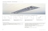 €¦ · - Frame (flange) in various colours (RAL).  Recessed luminaires in staves pitch width 100, 150, 200, 300mm, or plasterboard ceiling.