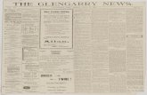 THE GLENGARRY NEWS. · THE GLENGARRY NEWS. VOL. ALEXANDRIAVII. ONT., FRIDAY, JULY 15, 1898. NO. 25. C^lmgarrD Refais. —IS ^romPUBU8KED— EVERT FRIDAY VisitorsMORNIK Q