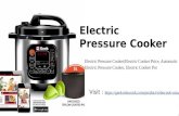 Electric Pressure Cooker Geek Robocook