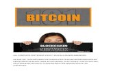 ALL CONTENTS COPYRIGHT ©2017-2019 ALL RIGHTS ......BITCOIN 101 - DAY ONE Welcome to Bitcoin 101 Lesson 1: Cryptocurrencies and Bitcoin. In Lesson 1 you will learn: • Cryptocurrencies