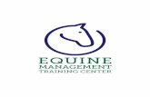 EMTC Complete · PDF file The Equine Management Training Center offers a comprehensive ... Basic grooming of the horse Essentials for your grooming box Haltering/Handling/Turnout Preparing