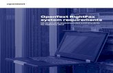OpenText | RightFax system requirements · 2020. 4. 22. · OpenText RightFax system requirements 3/5 Virtualization environments RightFax 20.2 supports the following virtualization