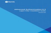 Advanced Authentication 6 · 2020. 3. 13. · Intended Audience This book provides information for individuals responsible for understanding administration concepts and implementing