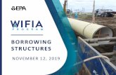 WIFIA Borrowing Structures webinar presentation• You may call into this webinar by dialing United States: +1 (631) 992-3221 and entering access code 293-124-835 • The WIFIA program