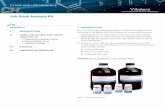 New Soft Drink Analysis Kit - Waters Corporation · 2013. 6. 21. · The Waters Soft Drink Analysis Kit is made up of two parts: 1. Mobile phase—Four 1-liter bottles containing