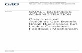 GAO-14-260, SMALL BUSINESS ADMINISTRATION ...the annual National Small Business Week, which recognizes the contributions and accomplishments of small business owners and those that