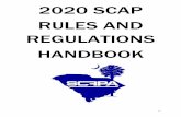 SCAP Rules and Regulations2020 · 2020. 1. 1. · Beaufort County Parks&Rec 1 Middleton Recreation Dr. C-843.812.7929 Beaufort, SC 29906 mwatts@bcgov.net Shannon Loper O-843.255.6684