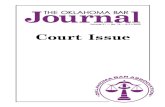 Volume 91 — No. 16 — 8/21/2020 Court Issue...Vol. 91 — No. 16 — 8/21/2020 The Oklahoma Bar Journal 975 contents Aug. 21, 2020 • Vol. 91 • No. 16 OklahOma Bar assOciatiOn