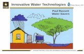 Innovative Water Technologies - United States Army · 2020. 2. 3. · Assistant Secretary of the Army (Installations, Energy & Environment) Agenda . 1. Introduction 2. Green Roofs