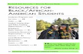 Humboldt State University Diversity Resource Guide RESOURCES FOR LACK/AFRICAN … · 2019. 12. 18. · Black Liberation Month During the month of February, students organize to create