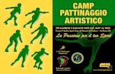 CAMP PAttinAggio ArtistiCo - Mondosporteammondosporteam.it/wp-content/uploads/2017/05/FlyerA5...Cell. 334 6689072 - sport.team.camp@gmail.com - E’ possibile scaricare dal sito l’apposito