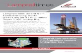 Winter 2010 - Lamprell/media/Files/L/Lamprell-v3/...The contract is for the construction and delivery of a completely outfitted Super 116E Jackup Rig with a value of US$210 million.