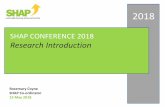 SHAP CONFERENCE 2018 Research Introduction...MIKE MENZIES/ROB ANNABLE - AXIS DESIGN RESEARCH HEADLINES JASON PALMER –CAMBRIDGE ARCHITECTURAL RESEARCH (CAR) a. Modelling suggested