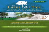 cover · 2019. 6. 17. · and barriers exist for increasing urban wood waste utilization. 12:15 –1:15 Urban Forestry Awards Luncheon NC Urban Forestry Conference attendees are invited