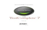 Getting Started With TestComplete 7 - XLsoft Corporation...TestComplete プロジェクトとプロジェクト項目 TestComplete by AutomatedQA Corporation 4 TestComplete プロジェクトとプロジェクト項目