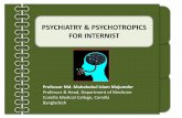PSYCHIATRY & PSYCHOTROPICS FOR INTERNISTbsmedicine.org/congress/2016_1/Prof._Md._Mahabubul_Islam_Majumder.pdf• Mental health services are an essential element of the health care